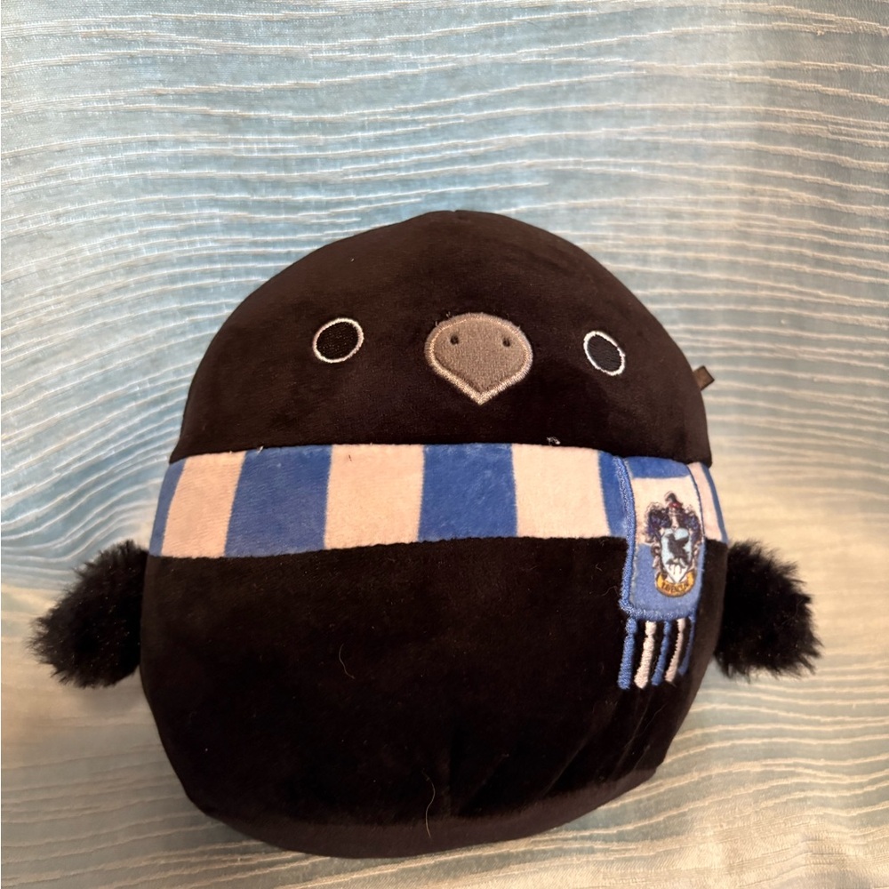Raven Plush Toy with Ravenclaw Scarf